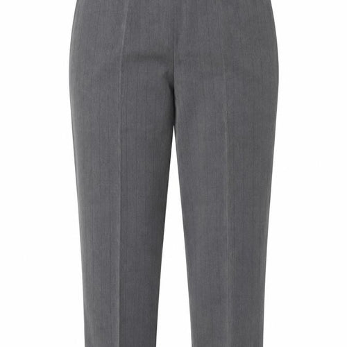 Preworn  Womens Grey Striped  Trousers  Size 12 L26 in