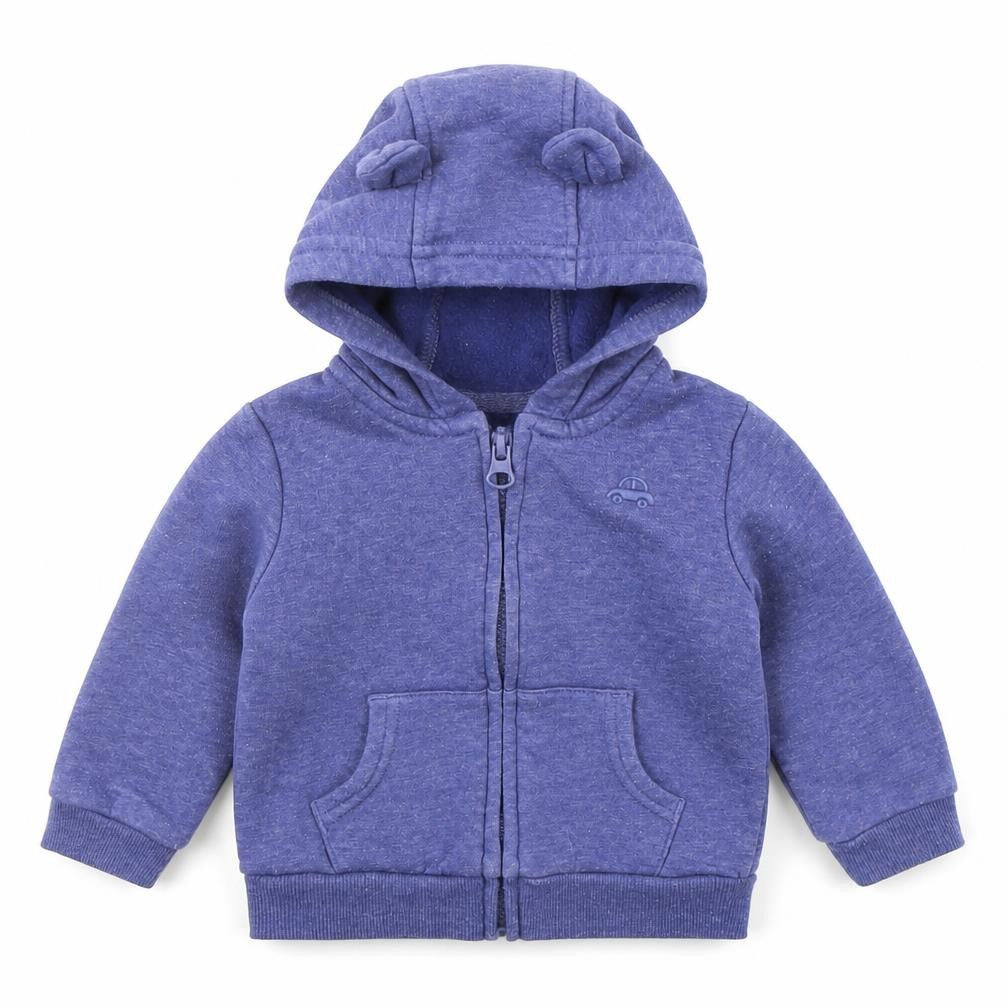 Front view of George Baby Blue Jacket, size 6-9, Months