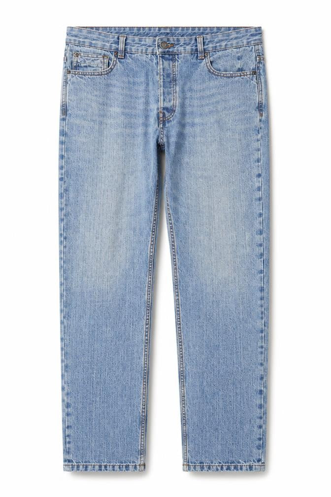 Easy Womens Blue   Straight Jeans Size 36 in L30 in