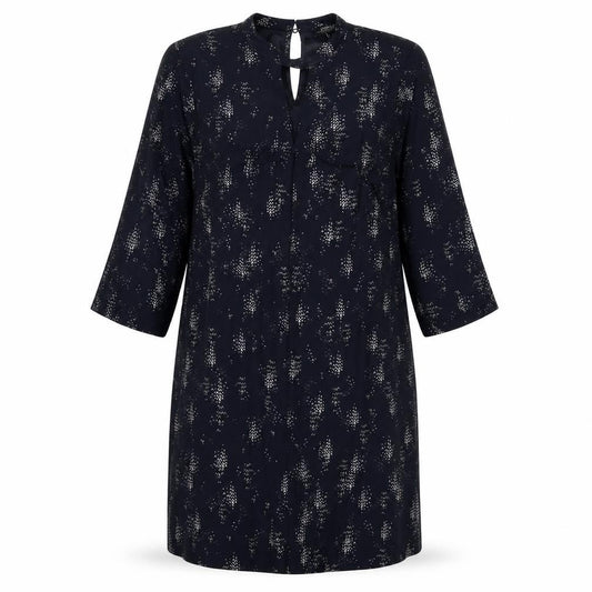 Front view of Papaya women’s blue a-line, size UK 12