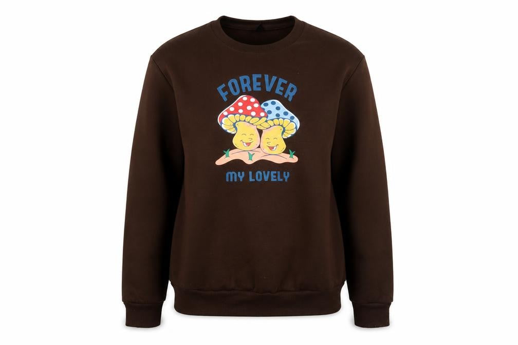 Front view of SHEIN women’s brown jumper, size XS