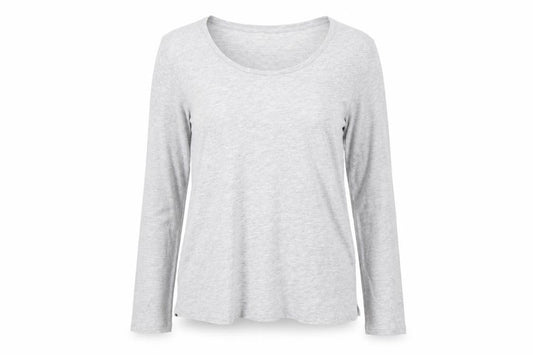 Front view of Primark women’s grey basic blouse, size M