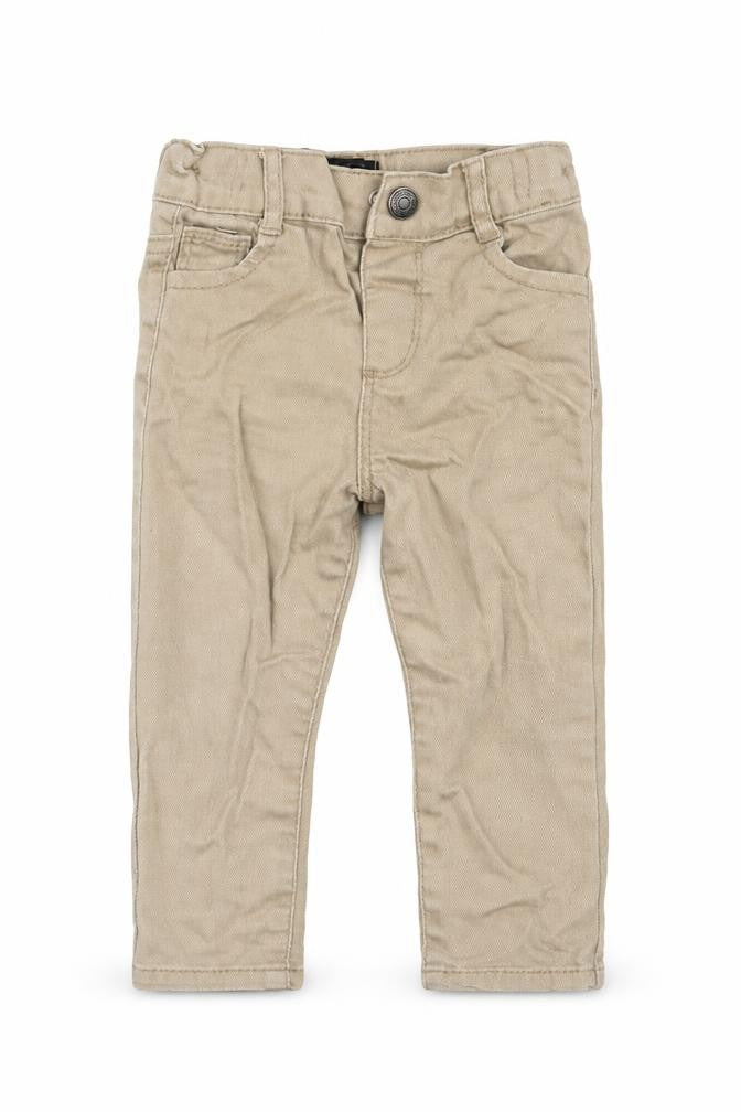 Denim Co Boys Beige   Jogger Jeans Size 9-12 Months