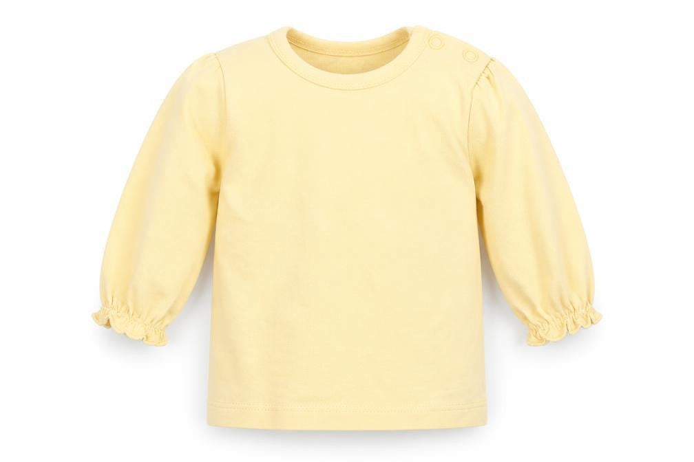 Disney Baby Girls Yellow   Basic T-Shirt Size 0-3 Months