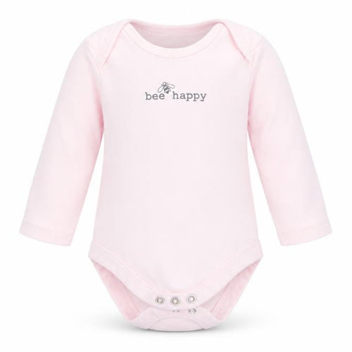 Florence and Fred Girls Pink Animal Print  Romper One-Piece Size 0-3 Months  - Bee Happy
