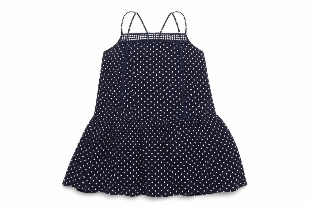 Next Womens Blue Polka Dot  Basic T-Shirt Size 12