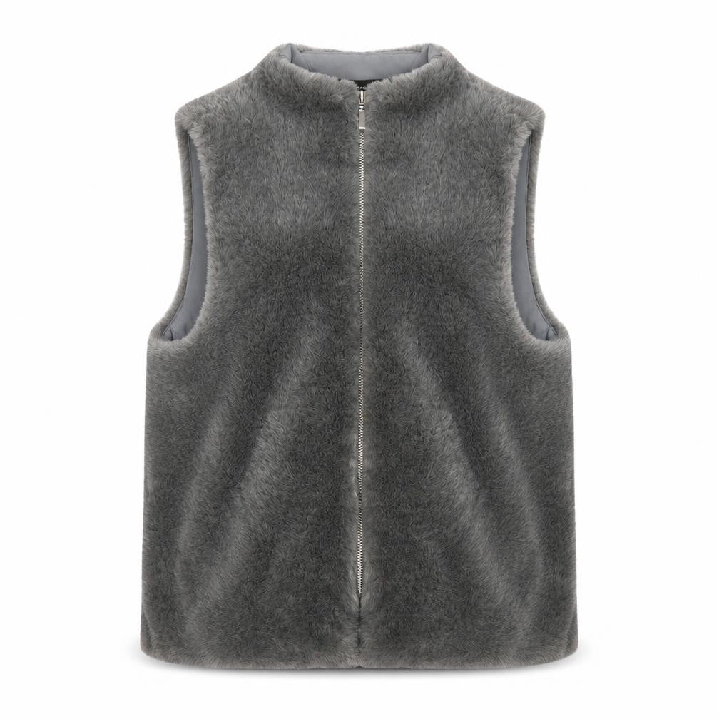 b c clothing Womens Grey   Gilet Coat Size L