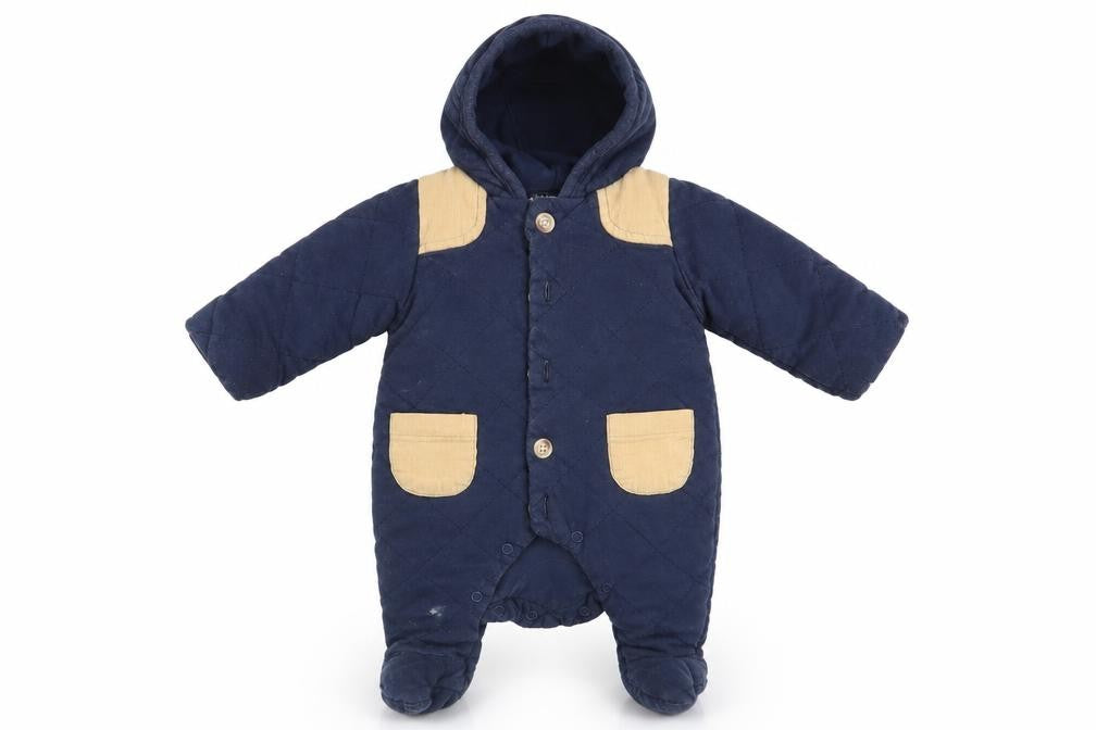 Baby Boys Blue   Babygrow One-Piece Size Newborn