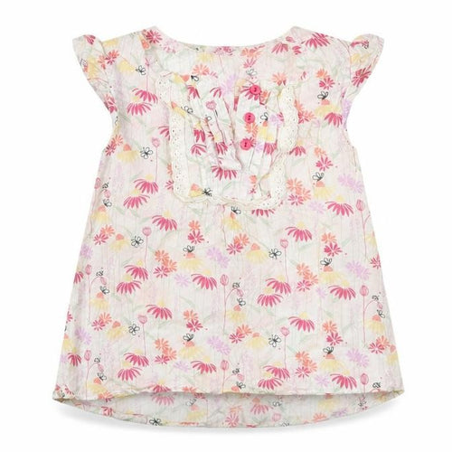 Evie Angel Girls Multicoloured Floral  Basic T-Shirt Size 6 Years