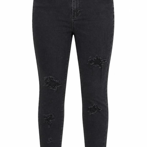 Denim 365 Womens Black  Denim Jegging Jeans Size 10 L26 in
