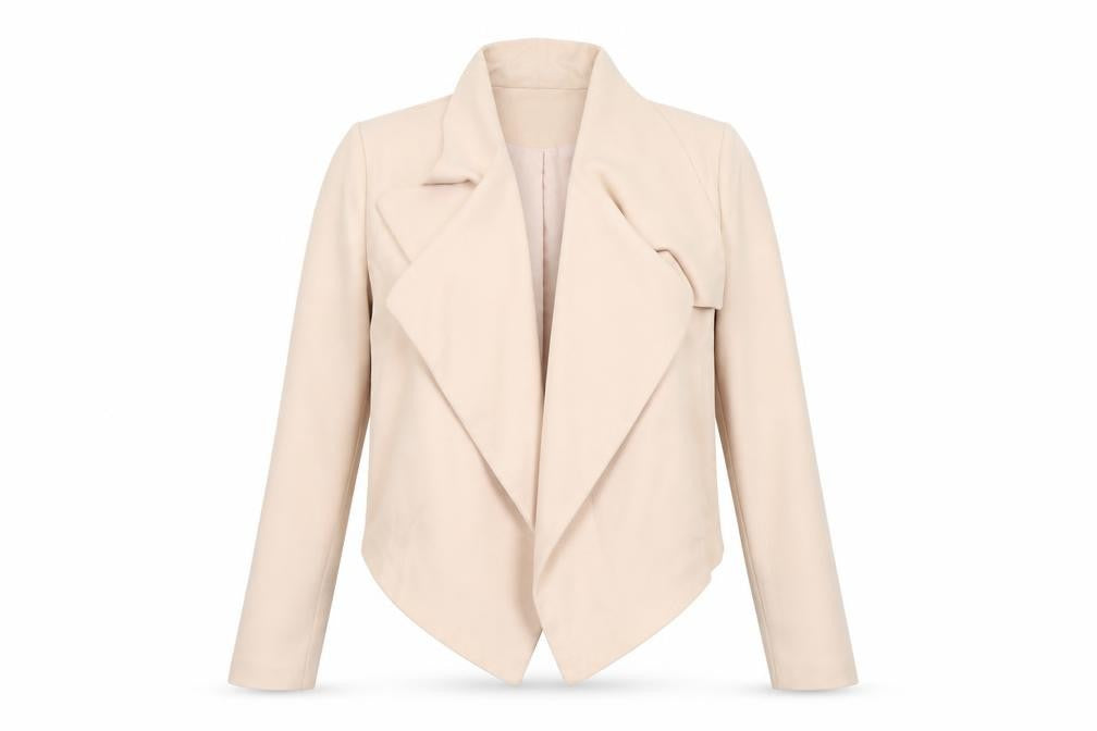 Massimo Fabbro Womens Beige   Jacket  Size 14