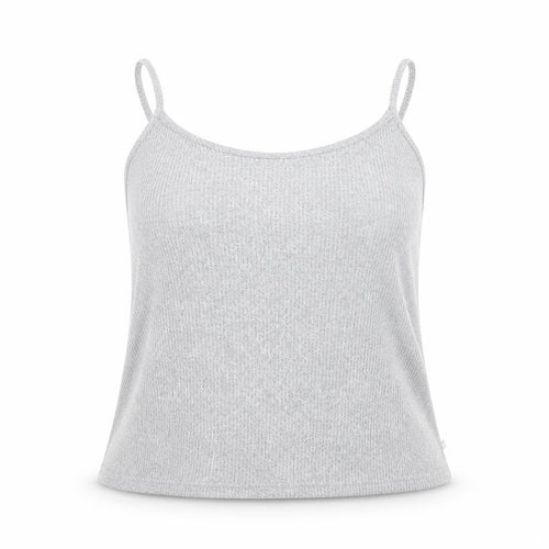 F&F Womens Grey Striped  Camisole T-Shirt Size L