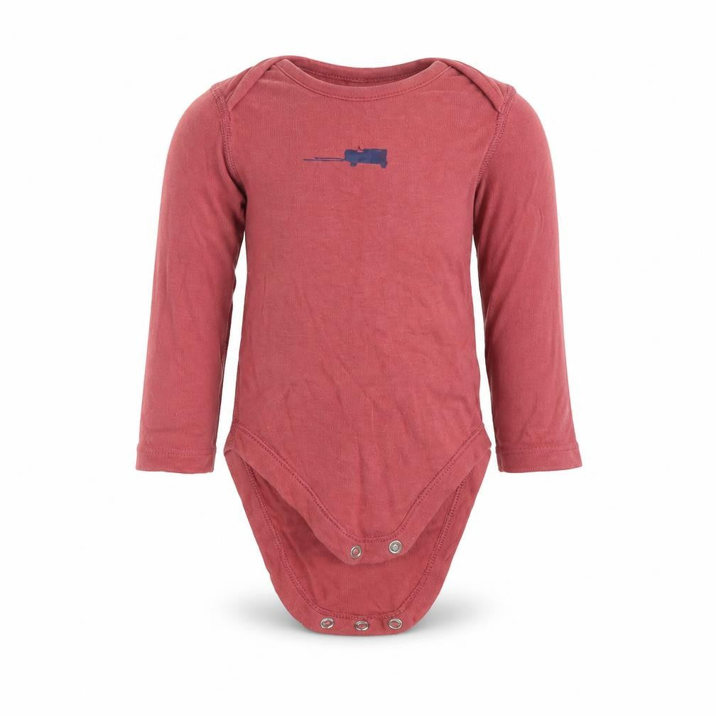 M&S Baby Red   Babygrow One-Piece Size 3-6 Months