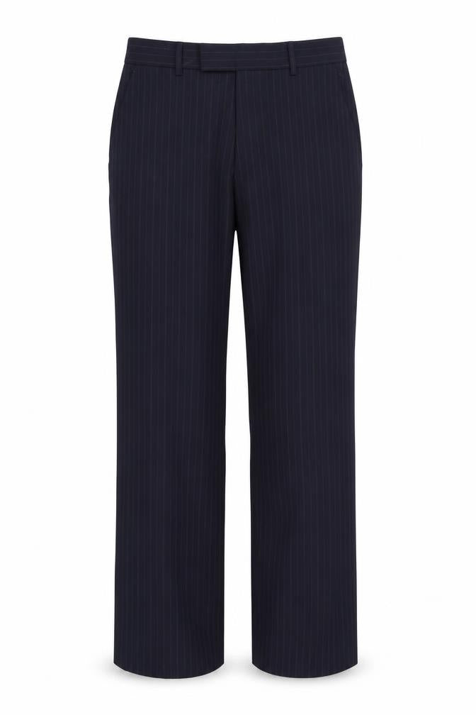 Karl Jackson Womens Blue Striped  Trousers  Size 32 L26 in - Short