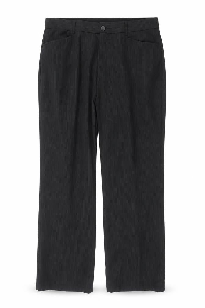 Preworn Mens Black   Dress Pants Trousers Size 38 in L29 in