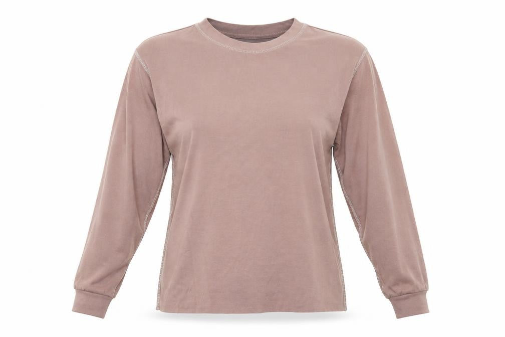 Front view of Primark women’s pink jumper, size S