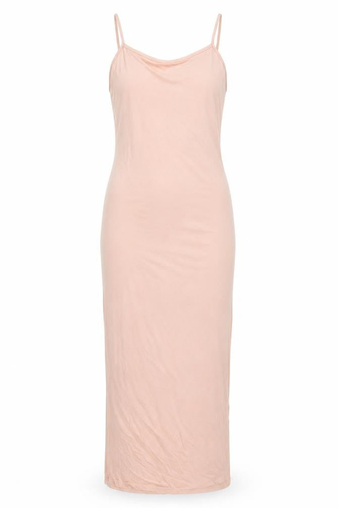 Boohoo Womens Pink   Pencil Dress  Size 10