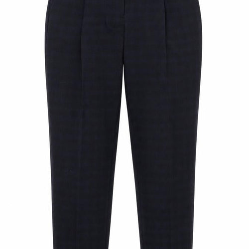 Dorothy Perkins Womens Blue Check  Trousers  Size 8 L28 in