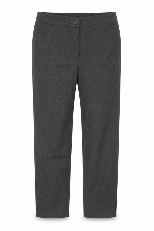 Front view of Debenhams boys’ grey dress pants trousers, size 10, years