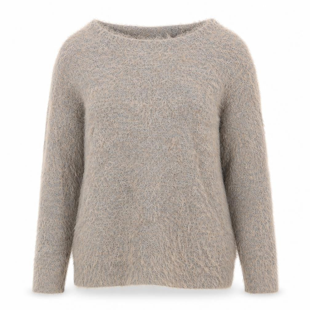 Select Womens Grey  Knit Pullover Jumper Size 14