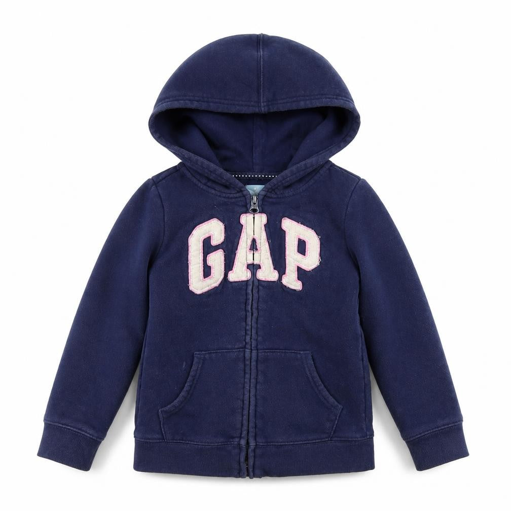 Gap Girls Blue   Full Zip Hoodie Size 5 Years