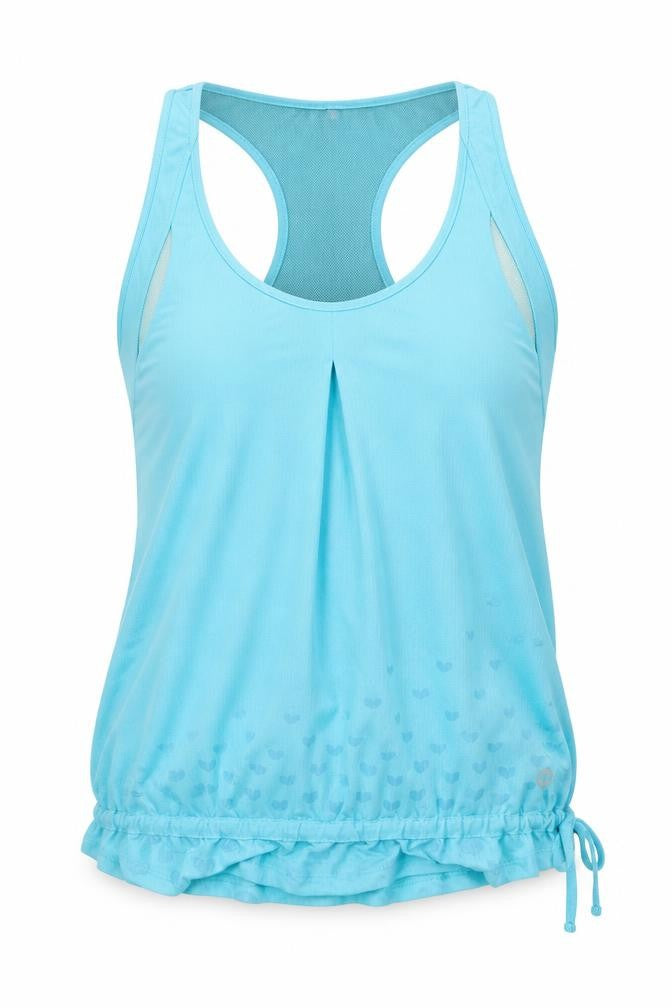 Pure Simple Womens Blue   Basic Tank Size 8
