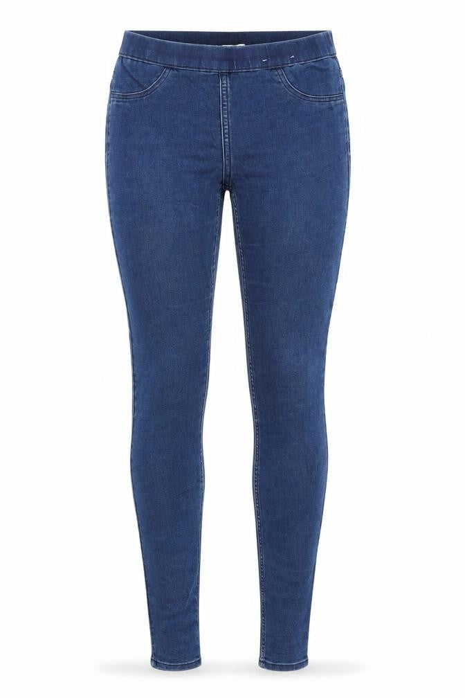 H&M Womens Blue  Denim Jegging Jeans Size 6 L28 in