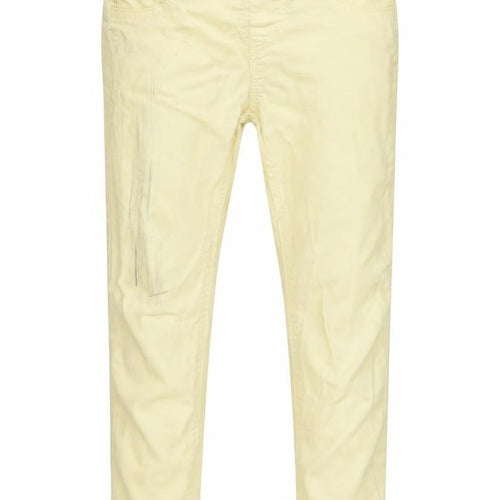 Jordache Girls Yellow   Jegging Trousers Size 7-8 Years - Inside Leg 17 Inches
