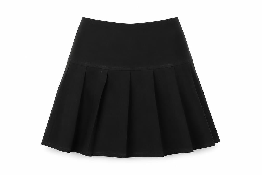 Marks and Spencer Girls Black   Flare Skirt Size 6 Years