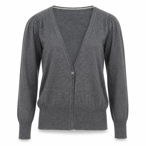 Dorothy Perkins Womens Grey  Knit Cardigan Jumper Size 10