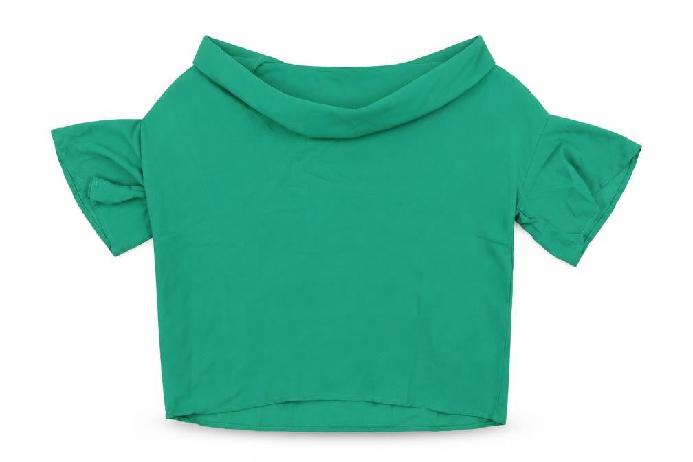 SHEIN Womens Green   Basic Blouse Size XS