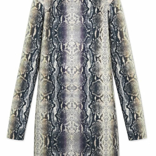 Quiz Womens Green Animal Print  Sheath  Size 6  - Snake print