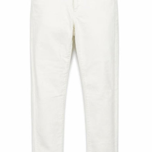 1969 Womens White  Denim Straight Jeans Size 6 L27 in