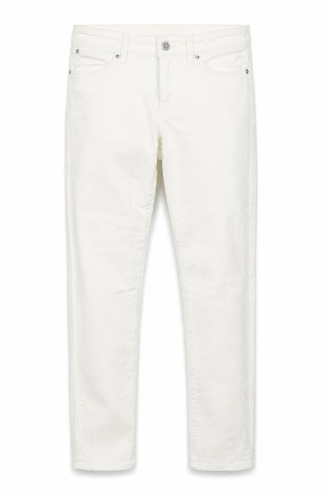 1969 Womens White  Denim Straight Jeans Size 6 L27 in