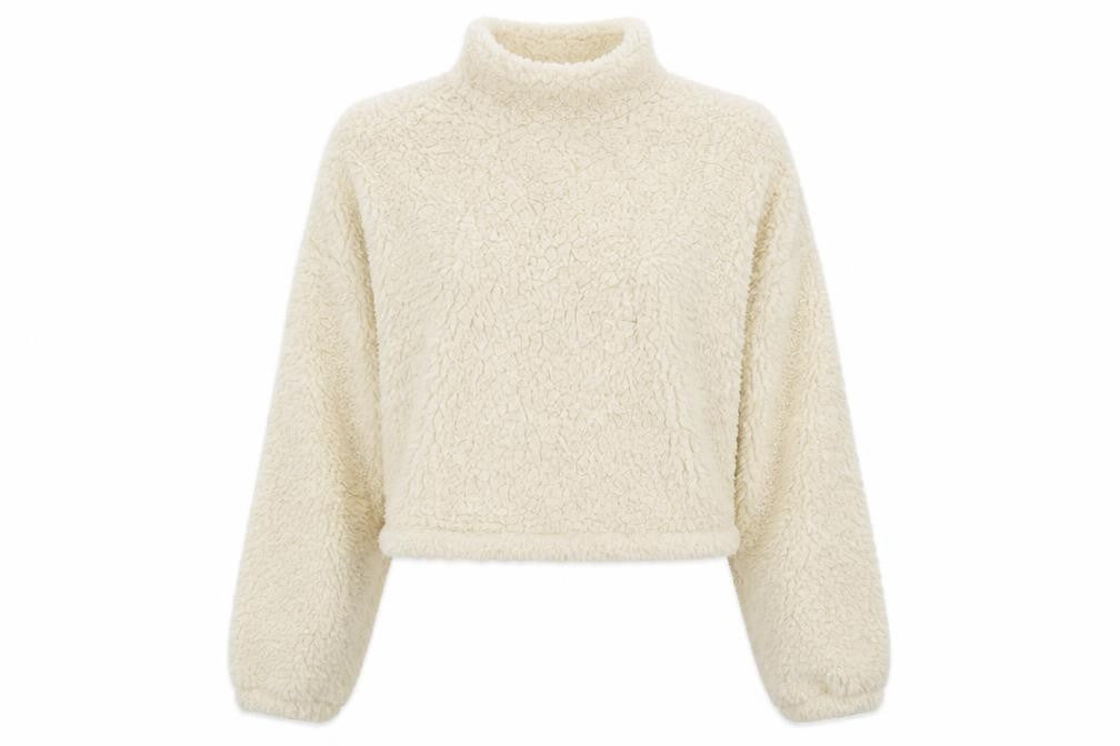 Front view of SHEIN women’s ivory jumper, size XS
