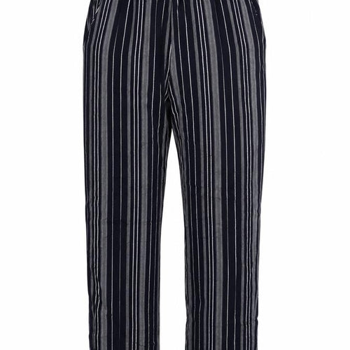 BHS Womens Blue Striped  Trousers  Size 10 L28 in