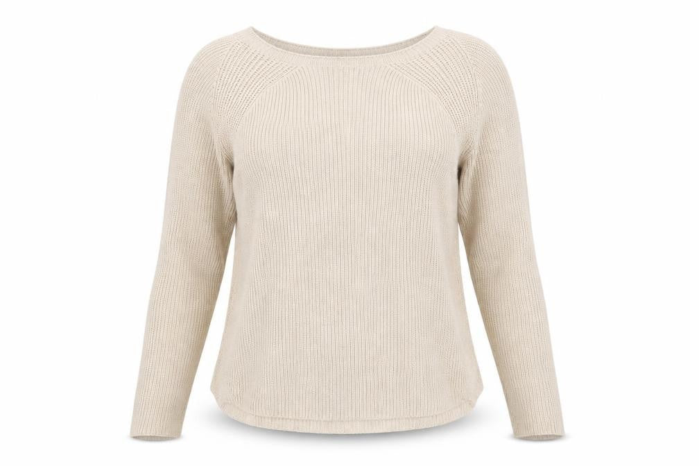 Front view of Preworn women’s gold jumper, size S