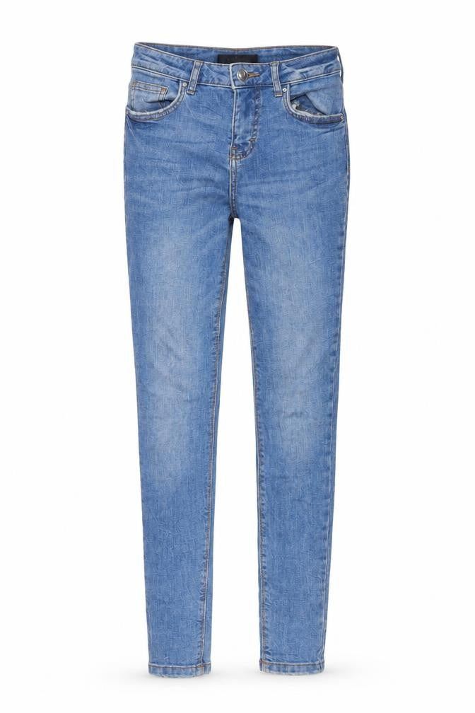 Denim & Co. Womens Blue   Skinny Jeans Size 6 L27 in