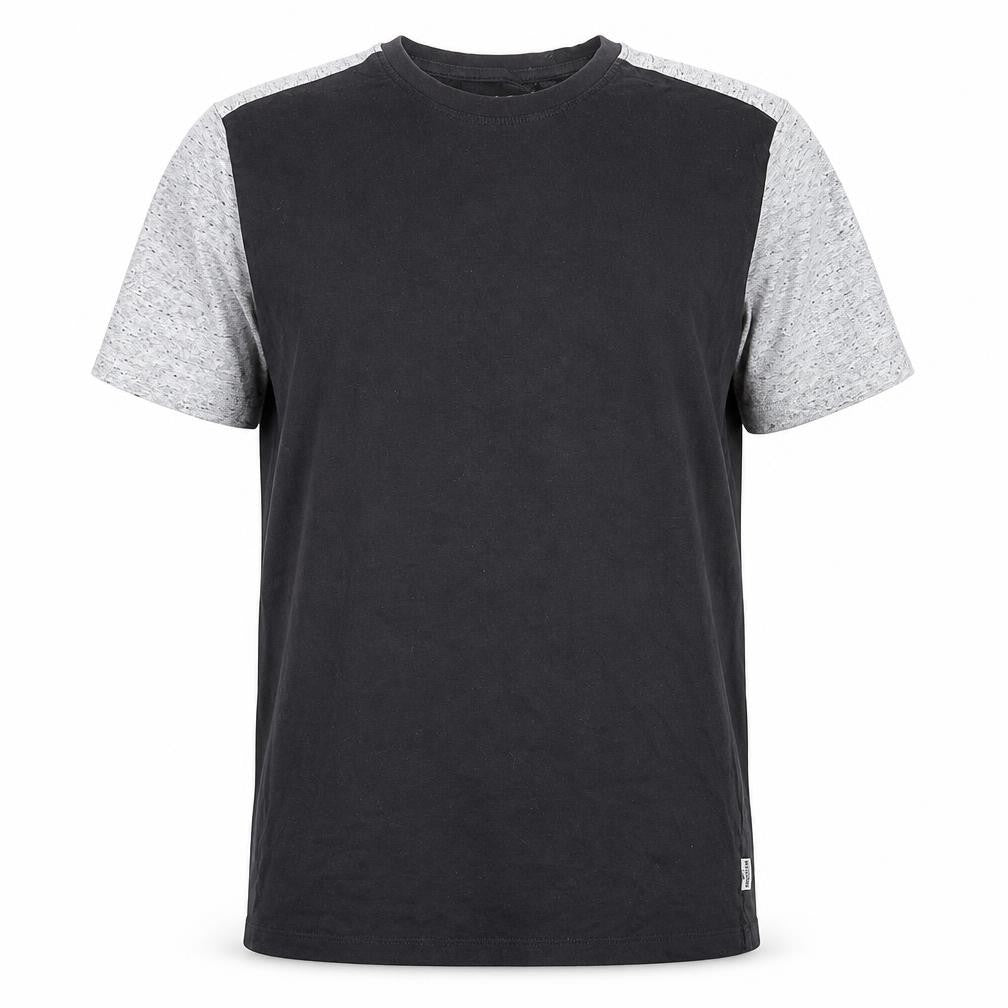 Front view of Easy men’s grey t-shirt, size S