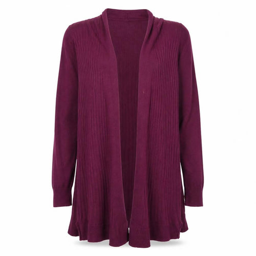 M&S Womens Purple   Cardigan Jumper Size M