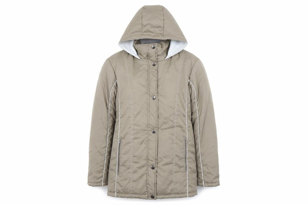 anne de lacays Womens Beige   Rain Coat Coat Size S