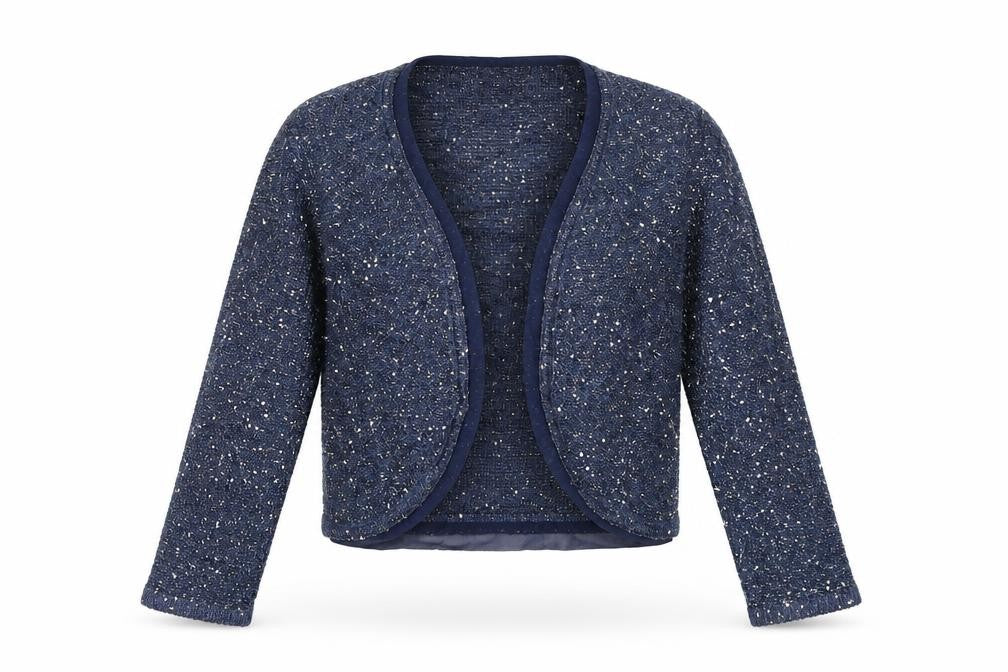 Monsoon Womens Blue  Knit Cardigan Jumper Size S