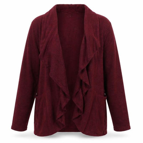 Simply Stock Shop Womens Purple  Knit Cardigan Jumper Size S