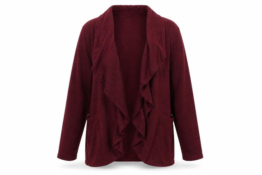 Simply Stock Shop Womens Purple  Knit Cardigan Jumper Size S