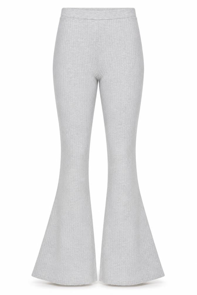 Misspap Womens Grey  Jersey Trousers  Size 8 L32 in