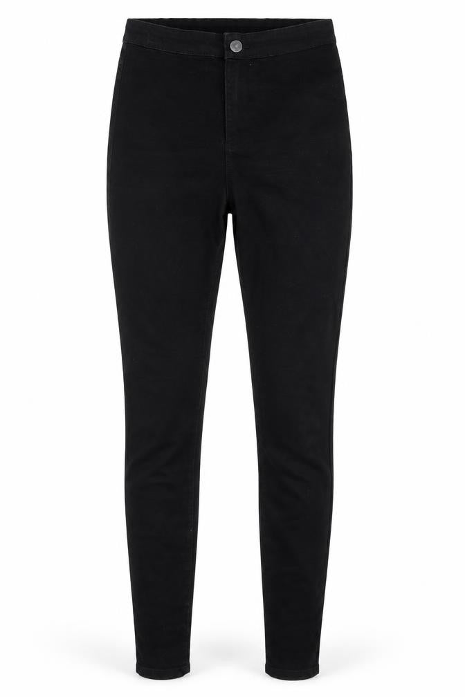 Denim & Co. Womens Black  Denim Jegging Jeans Size 6 L29 in