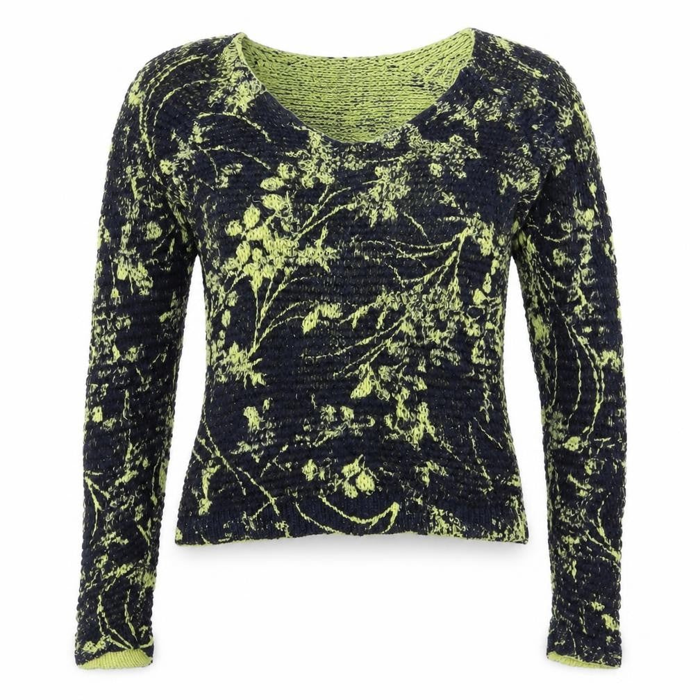 Front view of Sandwich women’s multicoloured knit jumper, size S