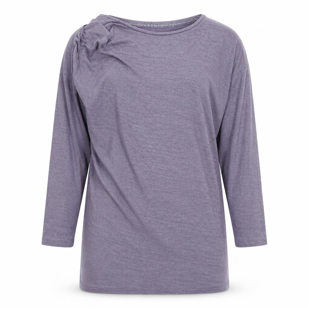 Front view of F&F women’s grey jumper, size UK 10