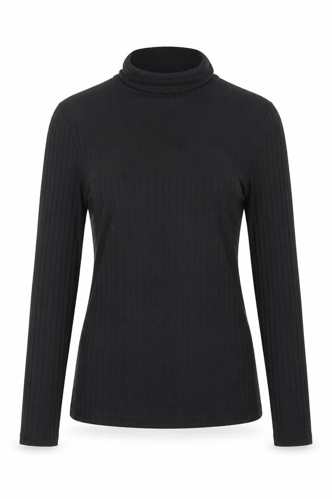 F&F Womens Black Striped  Wrap T-Shirt Size 10