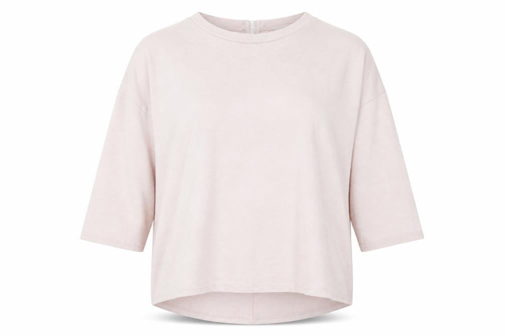 Front view of Primark women’s purple knit jumper, size L